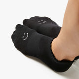 Pointe Studio | Women's Happy Full Foot Grip Sock – Black