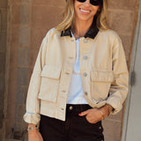 Z Supply | Rey Cropped Chore Jacket - Soapstone