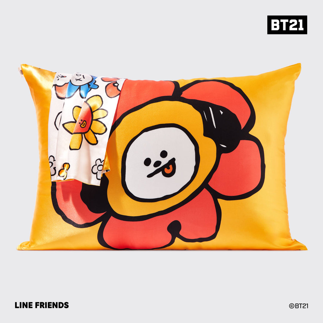 BT21 x Kitsch Satin Pillowcase Standard - Chimmy