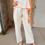 Free People | Weekender Lounge Set - Ivory Combo