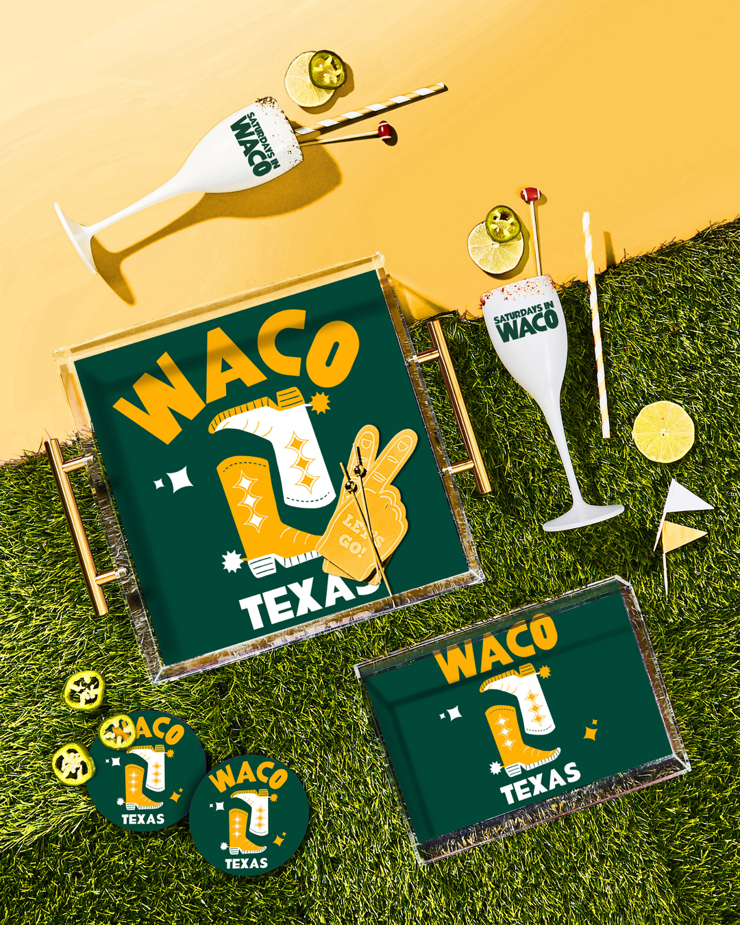 Waco Texas Coasters | Individual