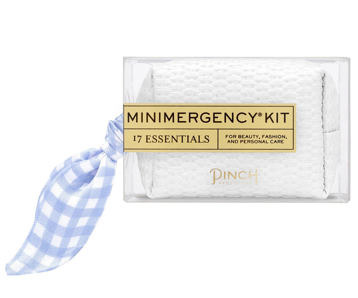 Gingham Scarf Minimergency Kit