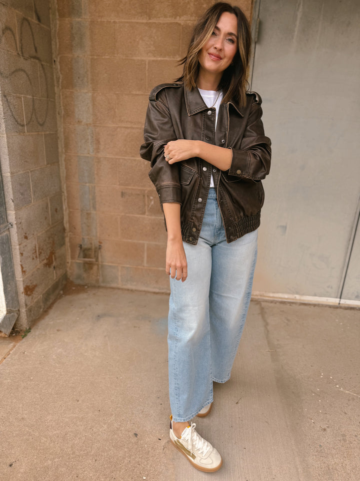 AG Jean | Hattie High Rise Barrel - Allusion Destructed