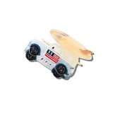 Solar Eclipse | Hand-Painted Americana Surf Car Claw Clip