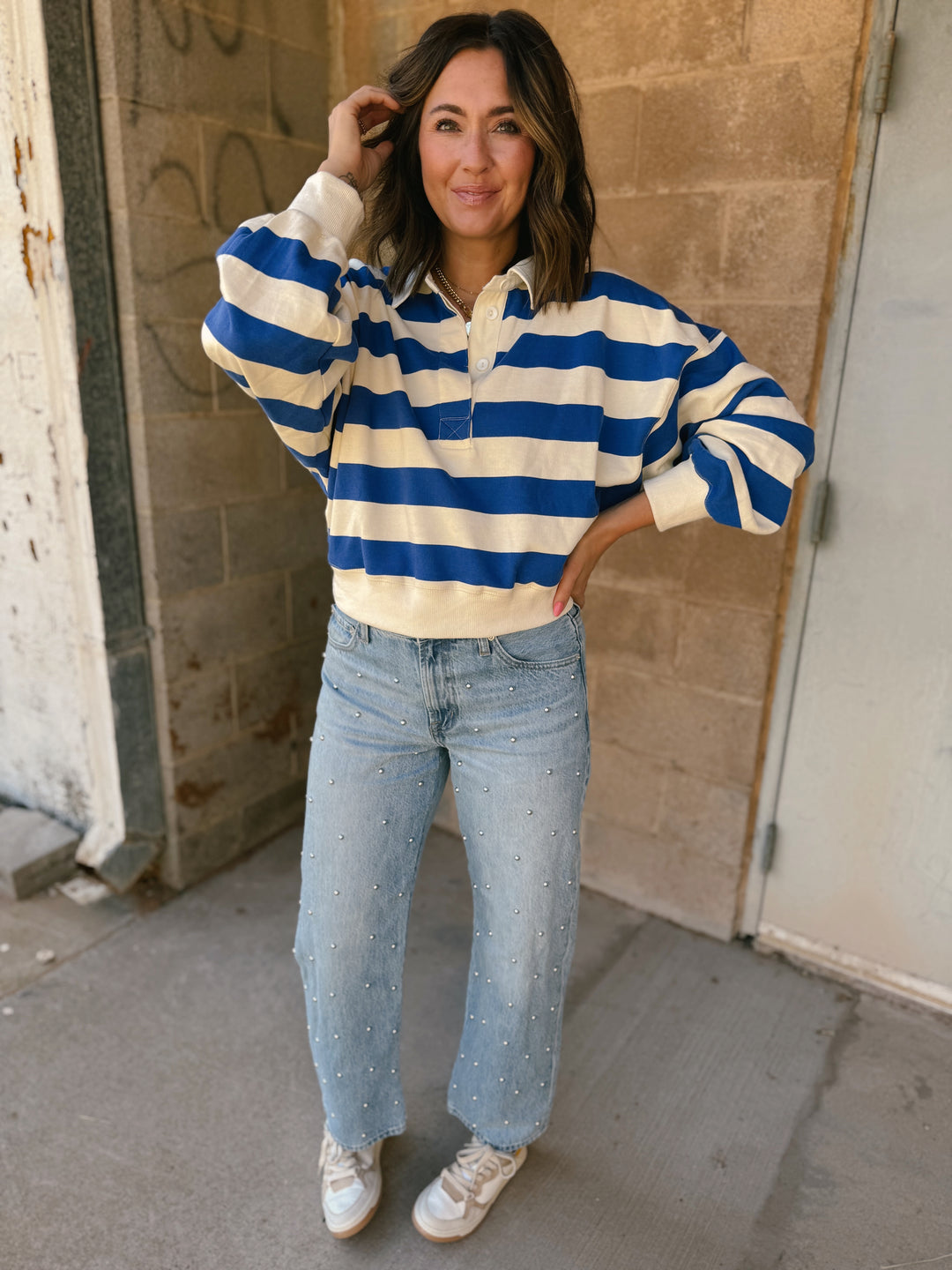 Pistola | Lexi Mid Rise Bowed Straight - Aries