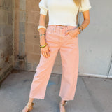 AG Jeans | Hattie Crop - Sulfur Sparkling Rose