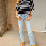 Pistola | Issa Mid Rise Relaxed Straight Jean - Road Trip