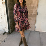 Free People | Kiki Kitten Heel Boot - Tan Suede