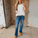 Pistola | Evie High Rise Slim Boot Jean - Eternity