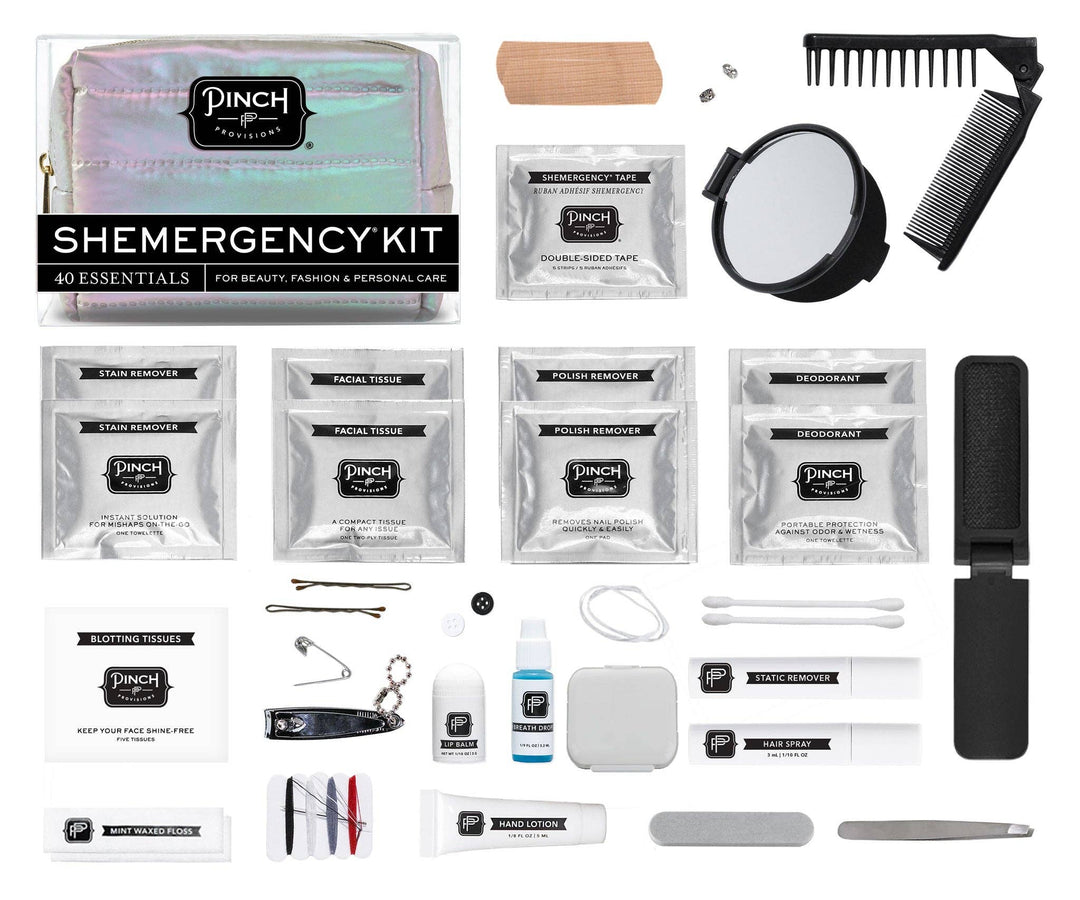 Pastel Puffer Shemergency Kit