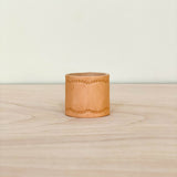 Jenni Earle | Leather Bandana Slide - Arched - Scarf Ring