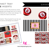 Taylor Gray | GAMEDAY LUBBOCK Trinket Tray Insert - 5.5X11
