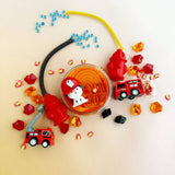 Earth Grown KidDoughs | Fire Station (Cherry Mango) KidDough Play Kit