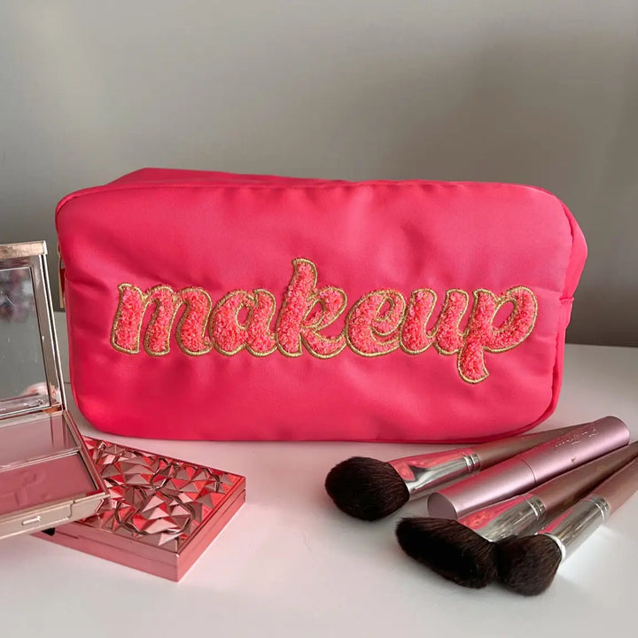 Premade Makeup Bag | Coral