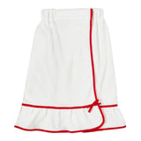 Bella Sleep + Spa | Spa Wrap - White with Red Trim