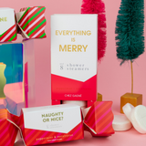 Chez Gagne | Naughty or Nice? - Shower Steamer Popper Gift Set - set of 5