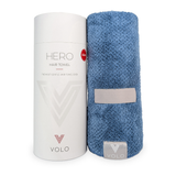 VOLO Beauty | Hero Hair Towel- Cielo Blue Luxe Tube