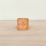 Jenni Earle | Leather Bandana Slide - Tooled - Scarf Ring