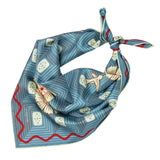 Jenni Earle | Silk Scarf - ‘But What if You Fly’ – Square Neck/Hair Scarf