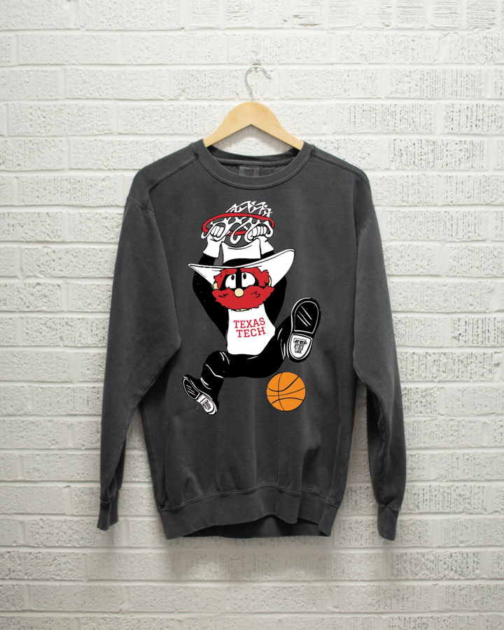 LivyLu | Texas Tech Red Raiders Double Baller Sweatshirt -  Pepper