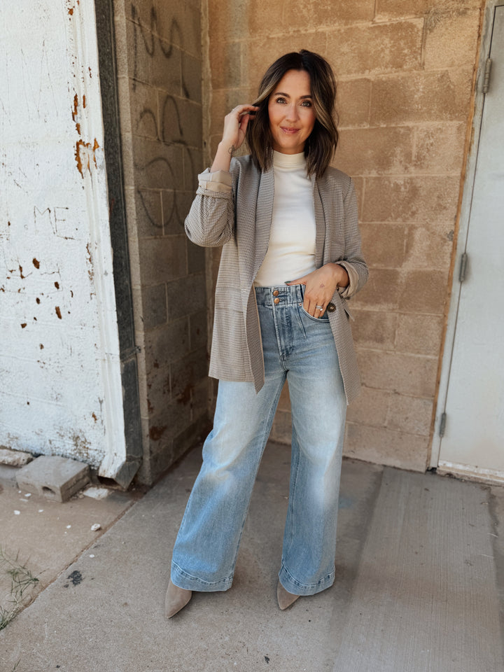 Pistola | Lana High Rise Ultra Wide Leg Jean - Terrace