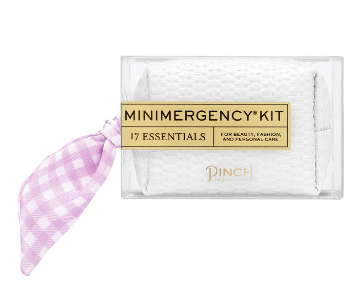 Gingham Scarf Minimergency Kit