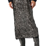 Free People | Party Trick Half Slip - Gunmetal
