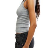 Free People | Night Shine Tank - Heather Grey
