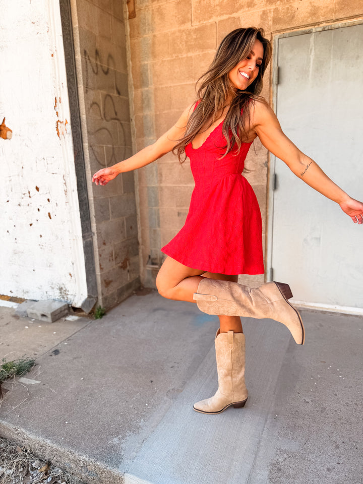 Free People | Can't Help It Mini - High Risk Pepper