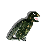 Solar Eclipse | Hand-painted T-Rex Dinosaur Claw Hair Clip