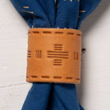 Jenni Earle | Leather Bandana Slide - Tooled - Scarf Ring