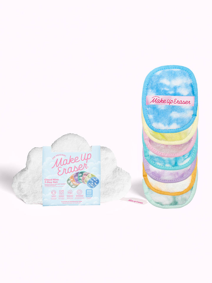 Cloud 9 MakeUp Eraser 7-Day Gift Set & Cosmetic Bag