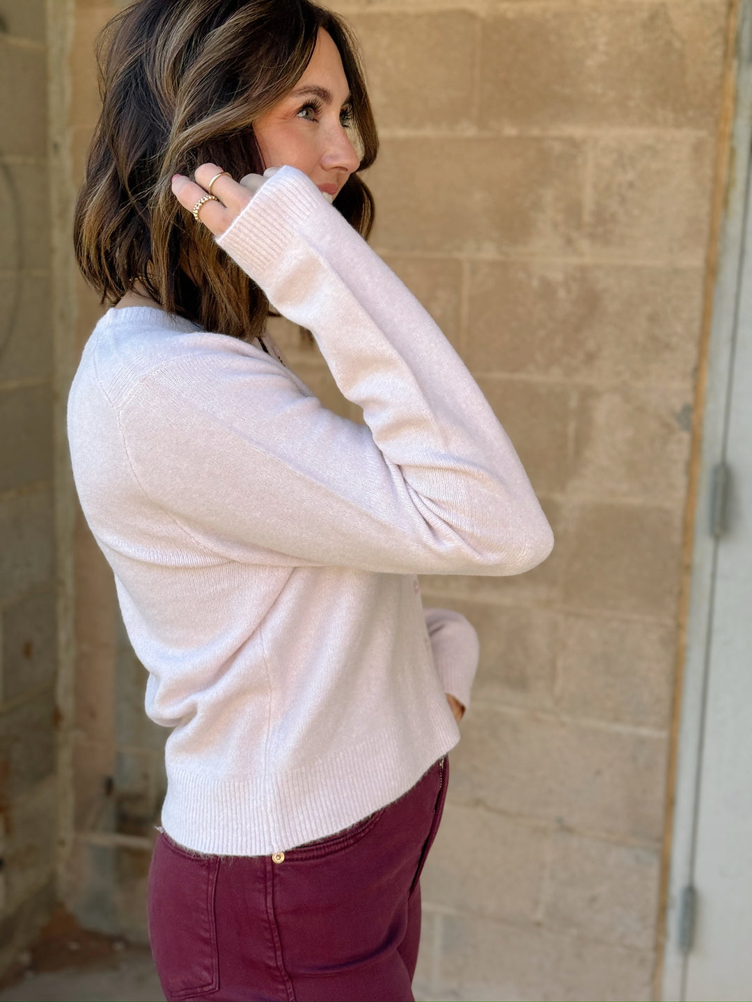 Z Supply | Medina Cardigan- Washed Pink