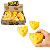 JSBlueRidge Toys | Yellow Cheese Squeeze Squishy
