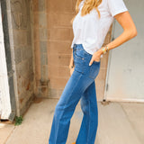 Pistola | Evie High Rise Slim Boot Jean - Eternity