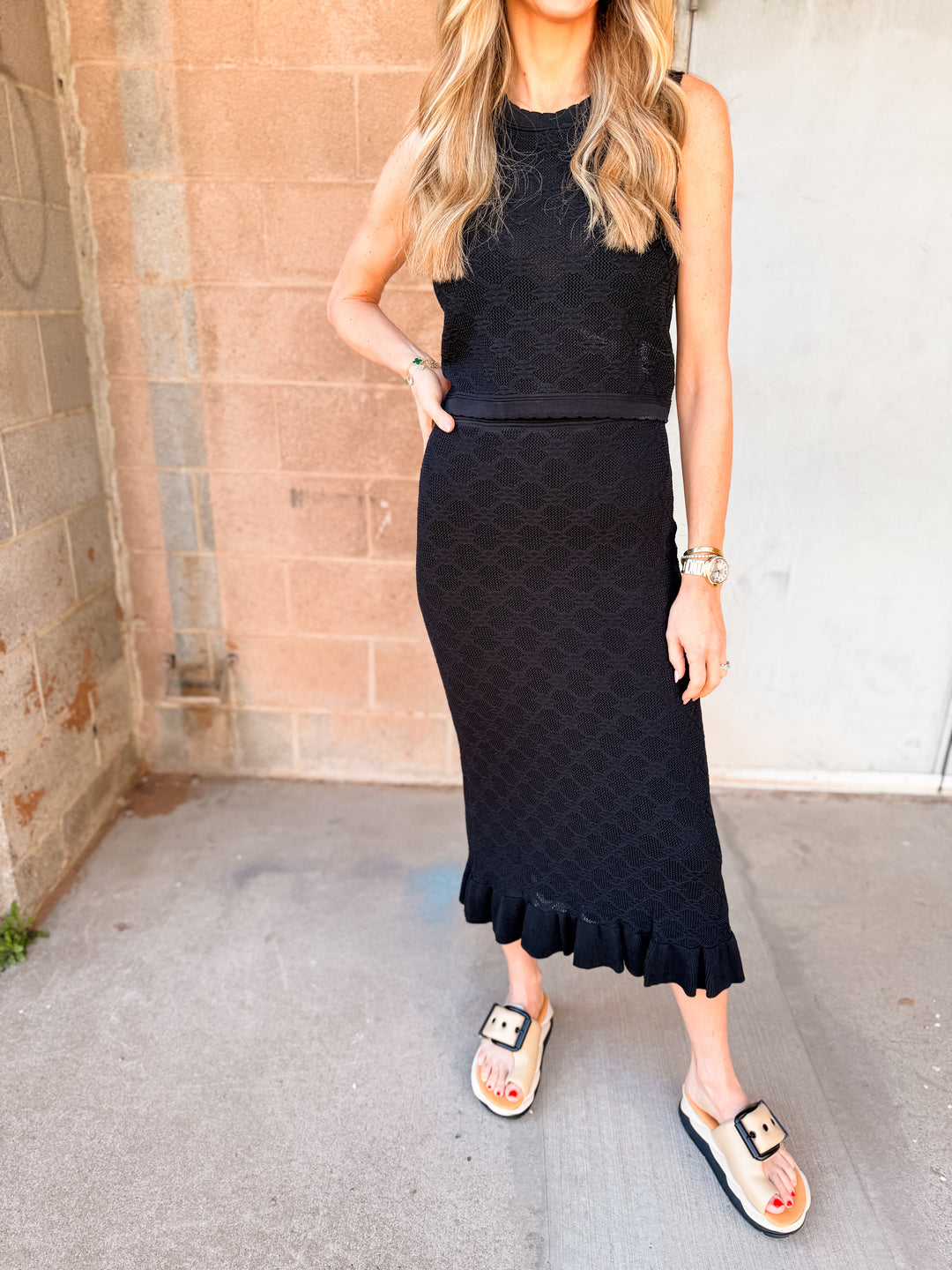 Z Supply | Ramona Sweater Skirt - Black