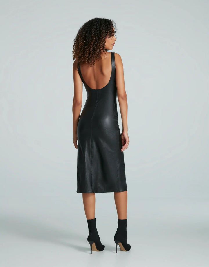 Commando Faux Leather Midi Tank Dress