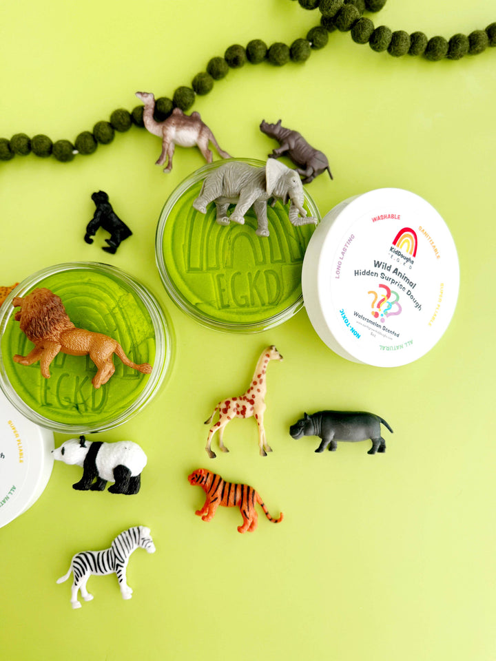 Wild Animal Hidden Surprise KidDough - 4 oz