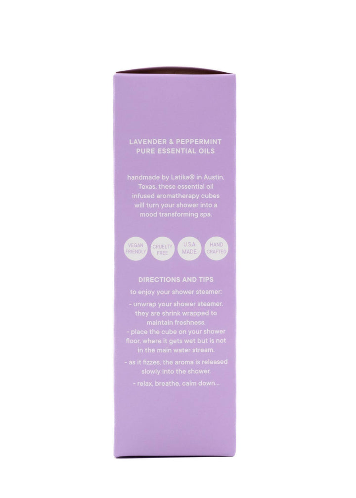 Lavender Peppermint Shower Steamers -  Calm Holiday
