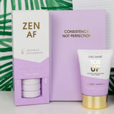 Chez Gagne | Zen AF - Aromatherapy Shower Steamers, Funny Gift - Lavender
