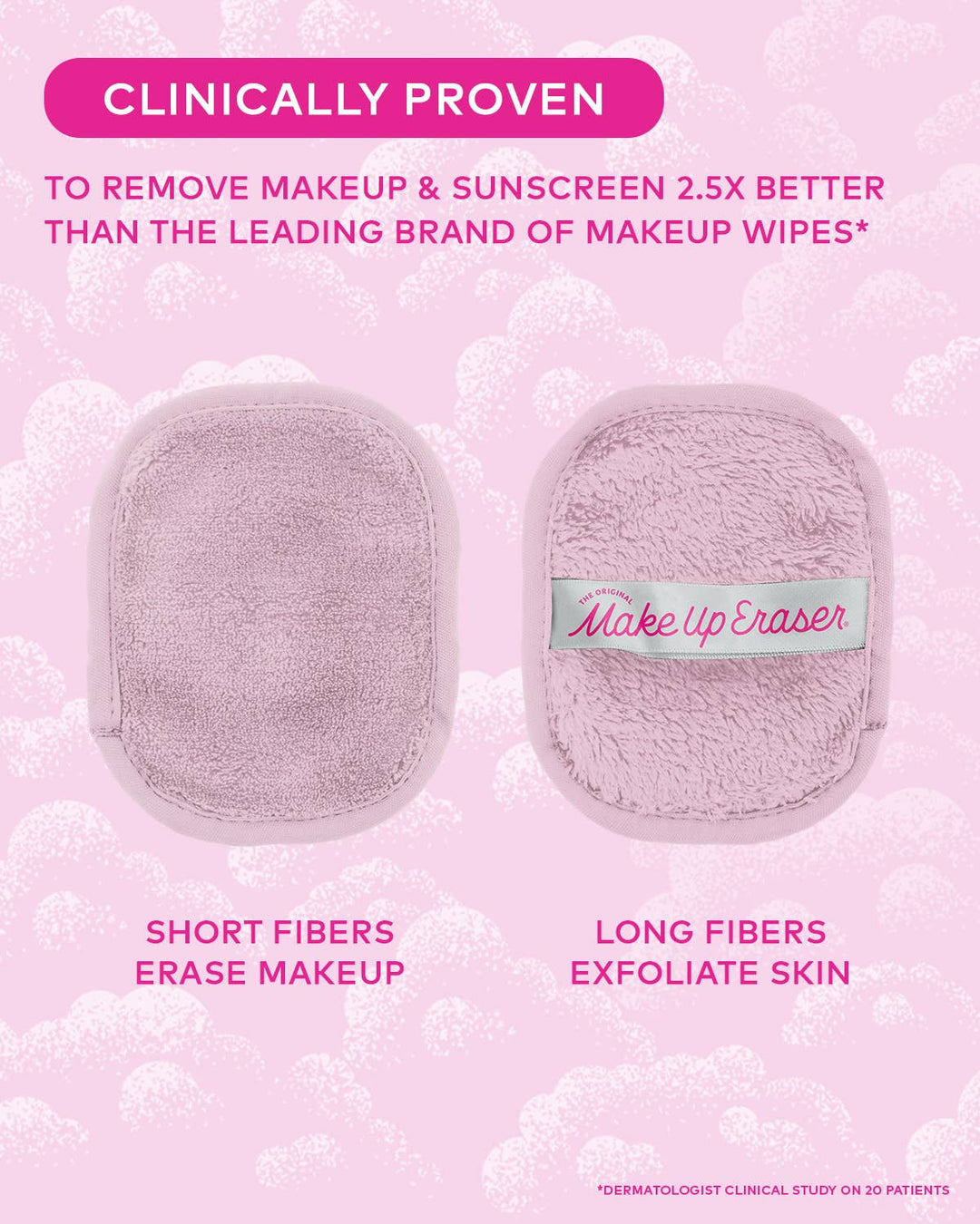 MakeUp Eraser | Silver Infused 7-Day Set | Acne Prone Skin