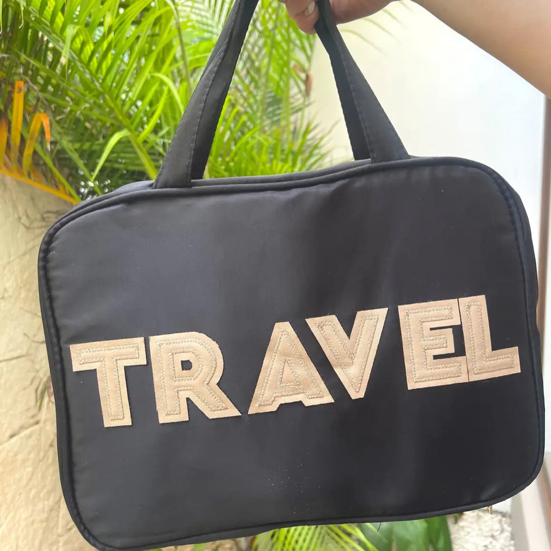 Travel Hanging Toiletry Bag | Black