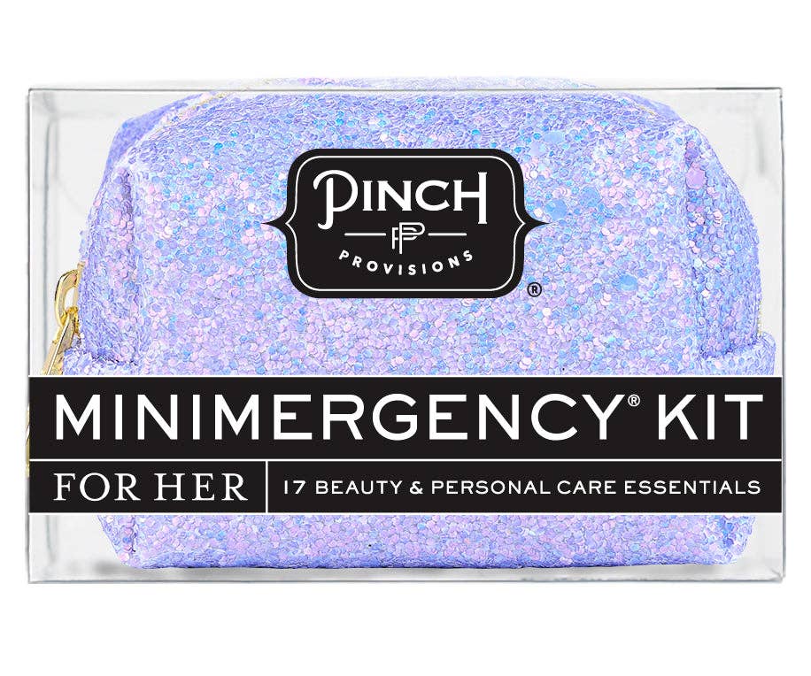 Glitter Minimergency Kit | Periwinkle, Stocking Stuffers