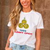 Sunny Somewhere | Mia Sunny Open Everyday Tee - White