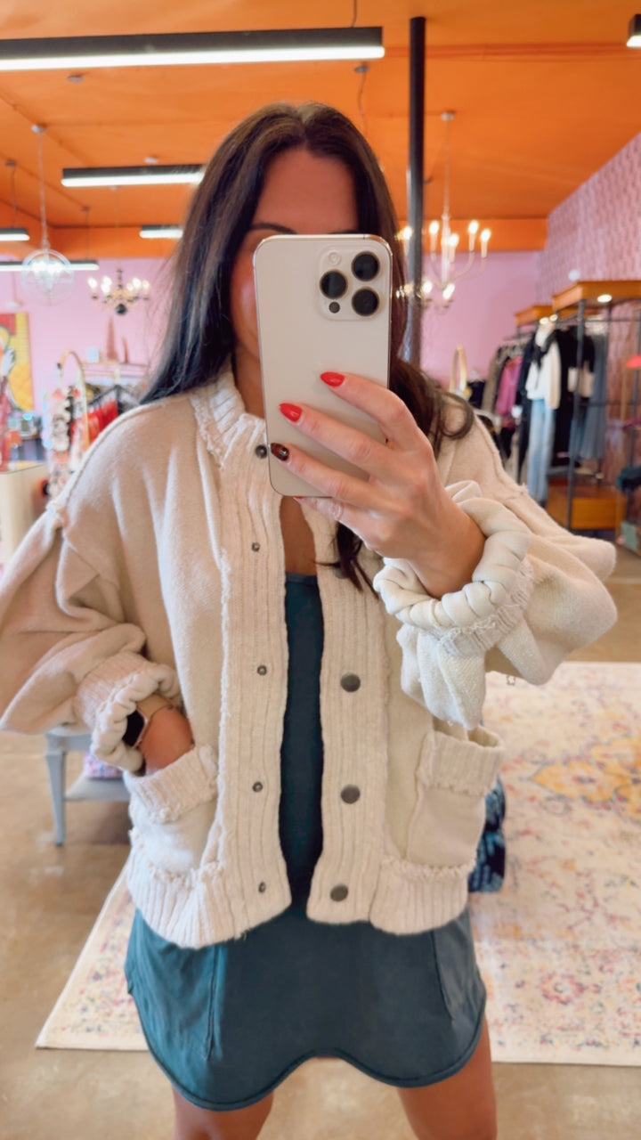 We The Free | Cute In this Cardi - Tea