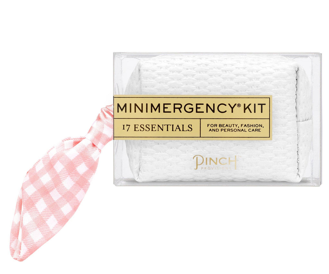 Gingham Scarf Minimergency Kit