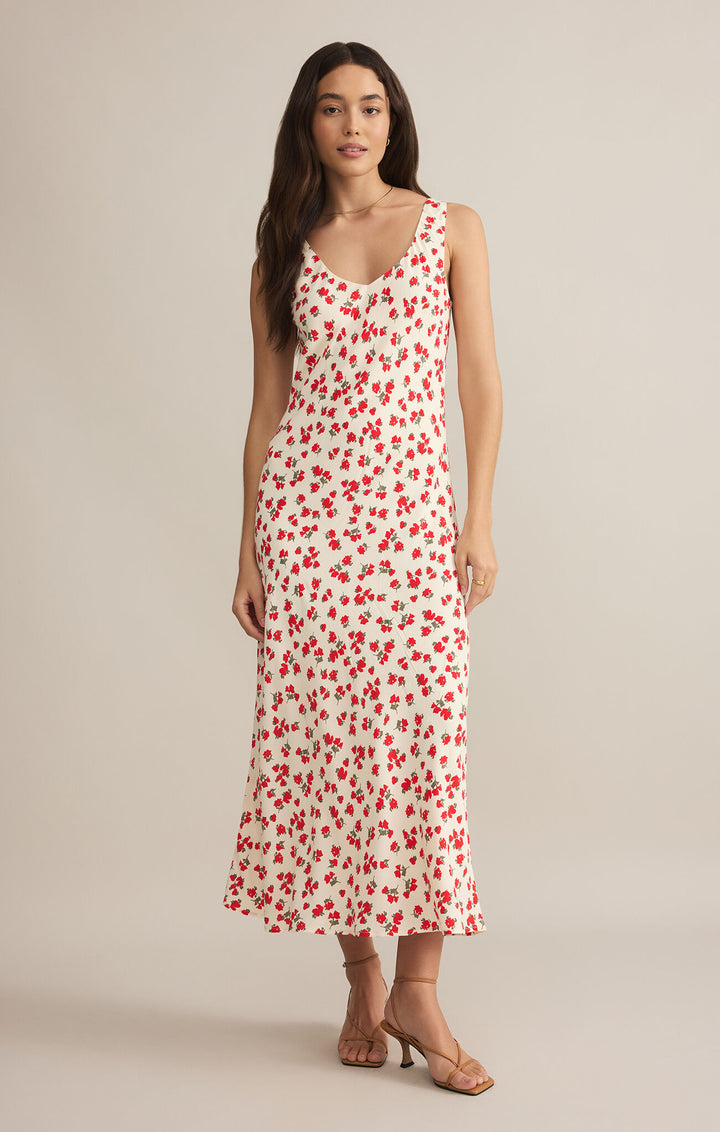 Z Supply | Hana La Rosa Ditsy Maxi Dress- Sea Salt