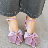 Butrich | Luana Pump - Pink Velvet