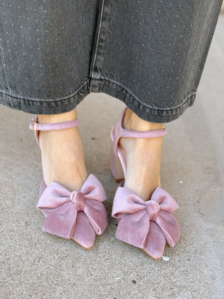 Butrich | Luana Pump - Pink Velvet