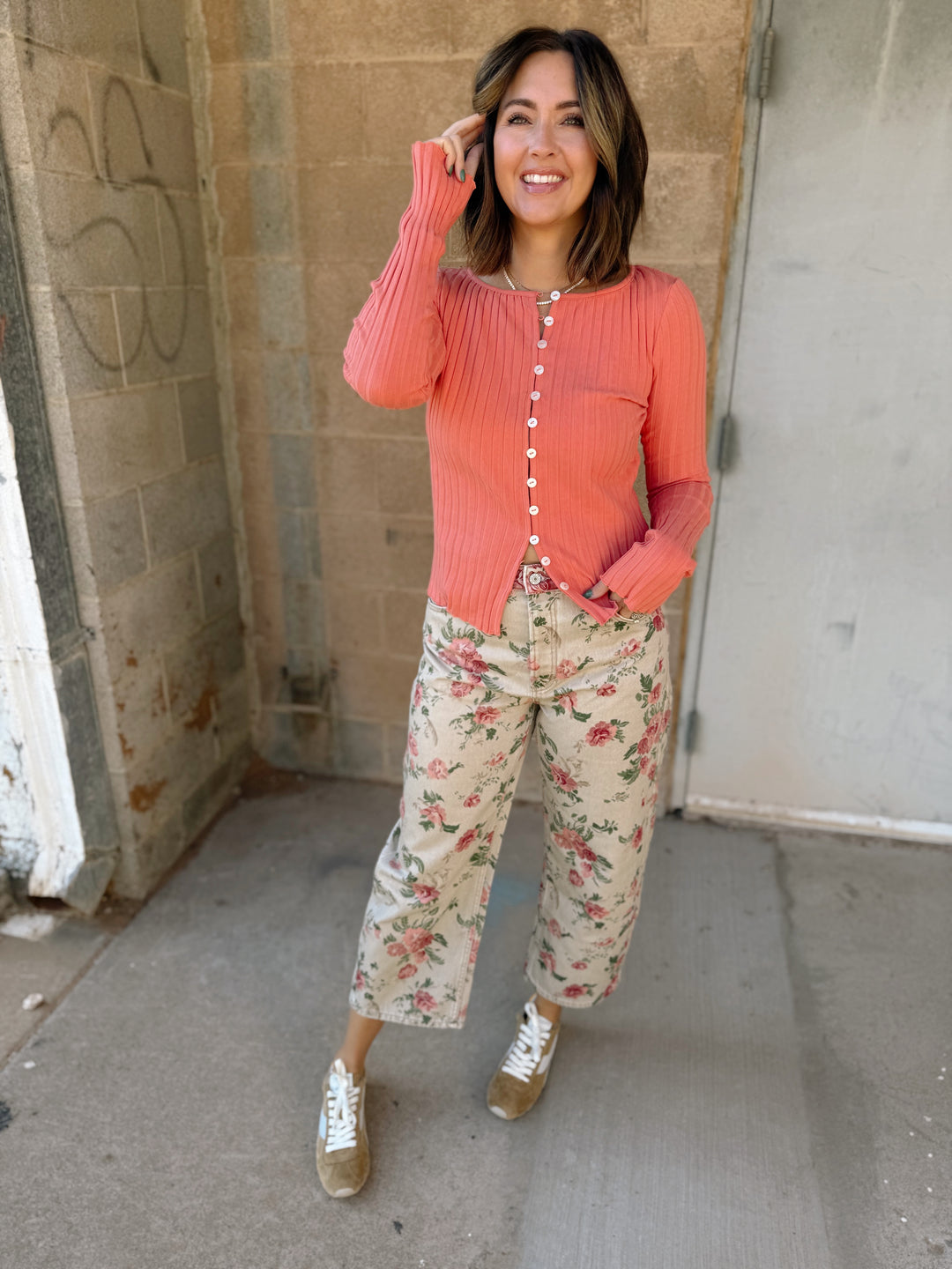 Free People | Tilly Long Sleeve - Crabapple